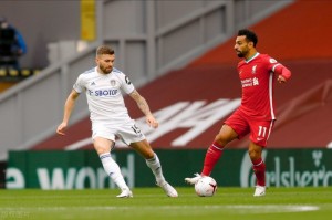  萨拉赫戴帽破队史进球纪录  