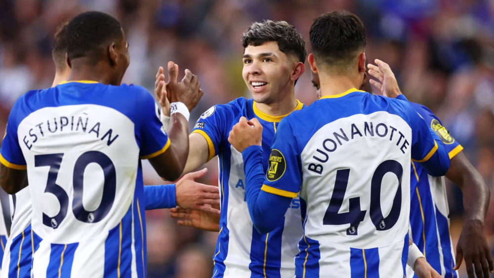  哈兰德戴帽曼城横扫布莱顿  